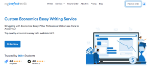 MyPerfectWords.com Custom Economics Essay Writing Service