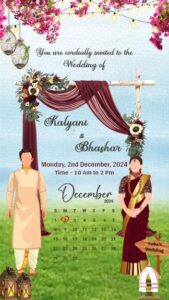 Indian Wedding Invitation