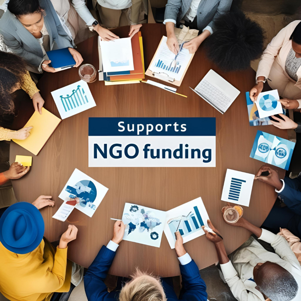 Supports NGO Funding