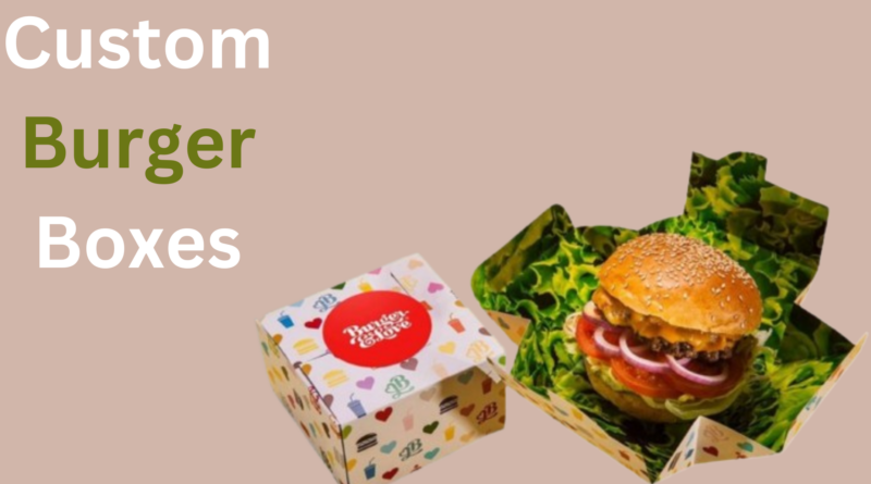 Custom Burger Boxes