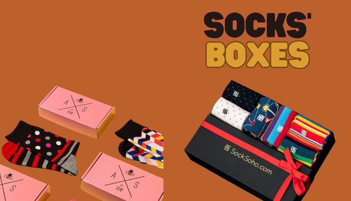 socks boxes