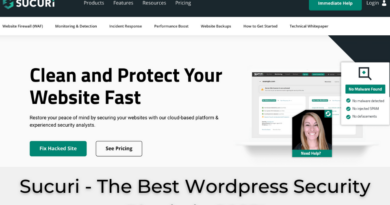 Sucuri Wordpress plugin