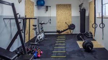 How much space need for home gym dumbbells