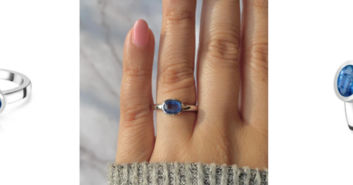 Blue Kyanite Ring