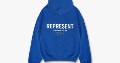 Represent Blue Hoodie