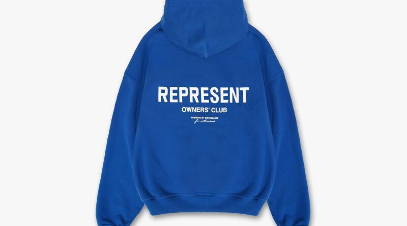 Represent Blue Hoodie