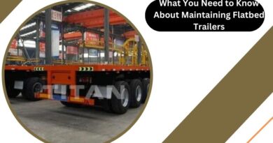 What You Need to Know About Maintaining Flatbed Trailers