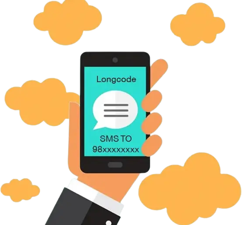 Long code sms