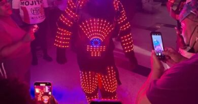 Unforgettable LED Robot Rental for Your Next Party!