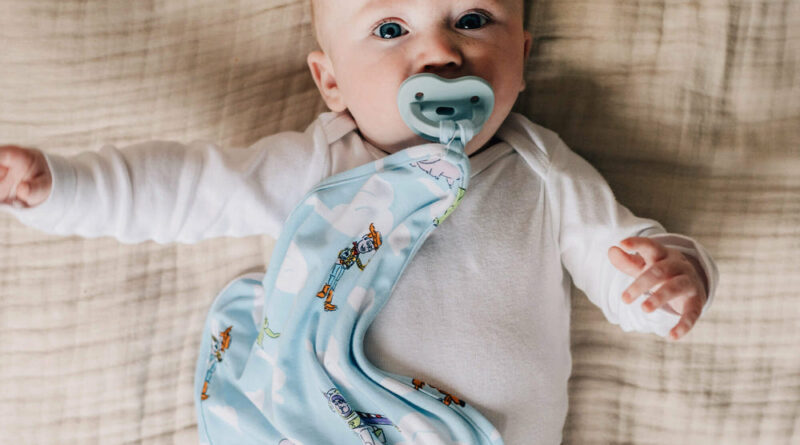 Teething Pacifiers, Footed Pajamas