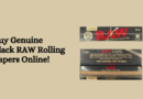 Buy Genuine Black RAW Rolling Papers Online!