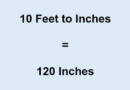 How Many Inches Is 10 Feet