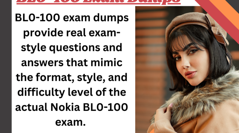 BL0-100 Exam Dumps