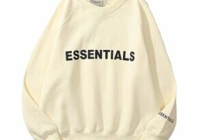 Essentials Hoodie Beige Sweatshirts