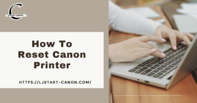 reset canon printer