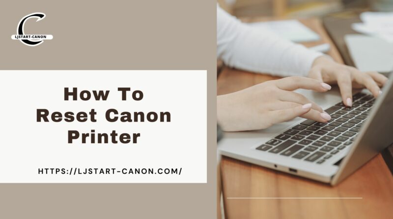 reset canon printer