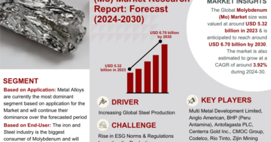 Innovations & Trends Within Molybdenum (Mo) Market: What is Expected During 2024- 2030