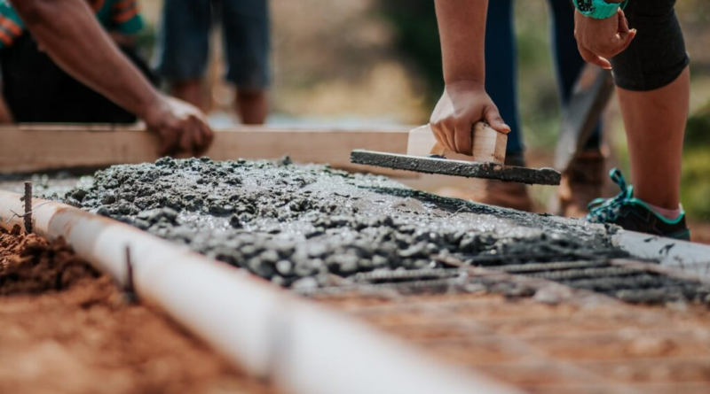 concrete sidewalk repair