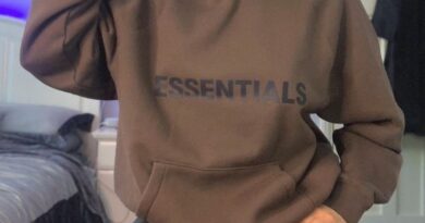 brown essentials hoodie