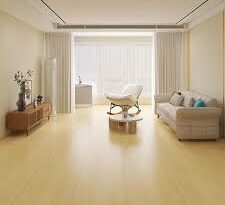 Single-color flooring