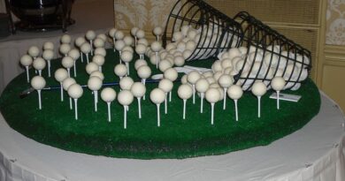 Custom Golf Ball Cake