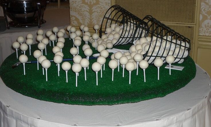 Custom Golf Ball Cake