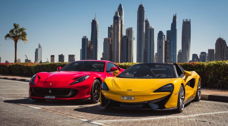 Sports and Luxury Car Rentals in Dubai