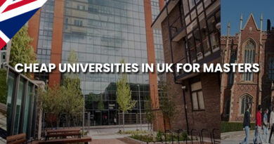 Which is the cheapest university in the UK without ielts?