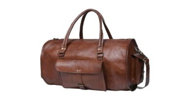 Elevate Your Style With A Leather Duffle Bag Vintage