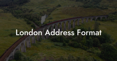 Understanding the UK Address Format for Effective Navigation