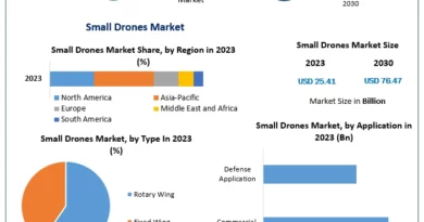 Small Drones Market Overview and Outlook (2024-2030): Growth Opportunities by Region and Segment