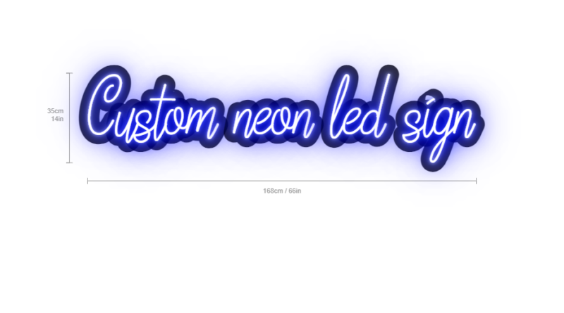 custom neon led sign