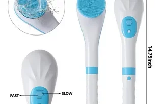 silicone body scrubber