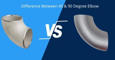 Difference Between 45-Degree & 90-Degree Elbow