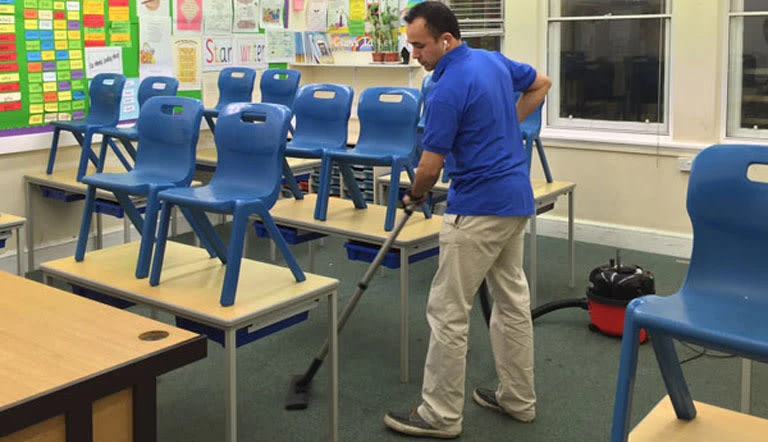 School cleaning services near me