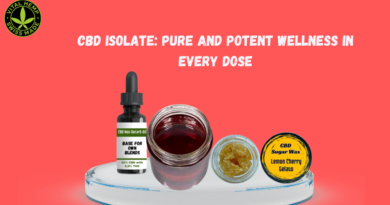 CBD Isolate: Pure and Potent Wellness in Every Dose