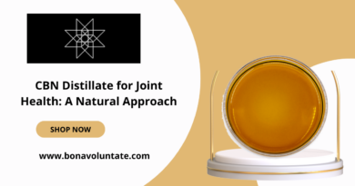 CBN Distillate for Joint Health: A Natural Approach