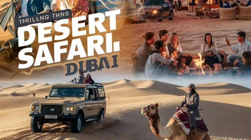 Luxury & Budget Dubai Desert Safari Tours – Book Now