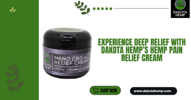 Hemp Pain Relief Cream