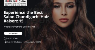 Modern Hair Raiserz 15 salon interior showcasing expert styling and contemporary design at the Best Salon Chandigarh.