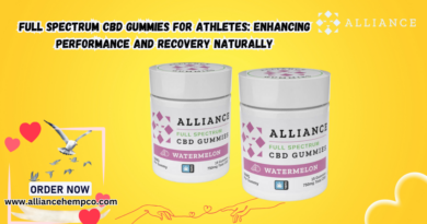 Full Spectrum CBD Gummies for athletes