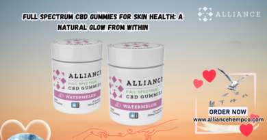 Full Spectrum CBD Gummies for skin health