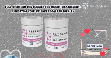 Full Spectrum CBD Gummies for weight management