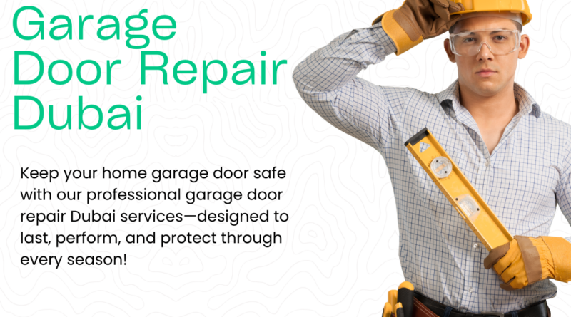 Garage door repair Dubai