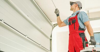 commercial garage door installation in Lansing, MI