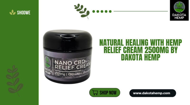 Hemp Relief Cream 2500mg