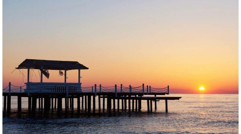 sunset at Maldives