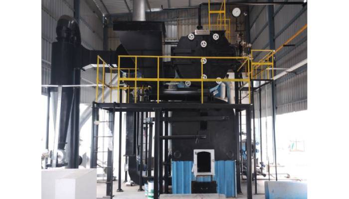 oil fired steam boiler