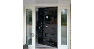 modern security door