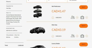 Airport Taxi Toronto Rates